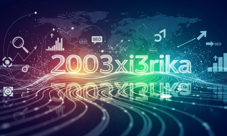 2003xi3rika: Origin, Meaning & SEO Insights for Digital Identity
