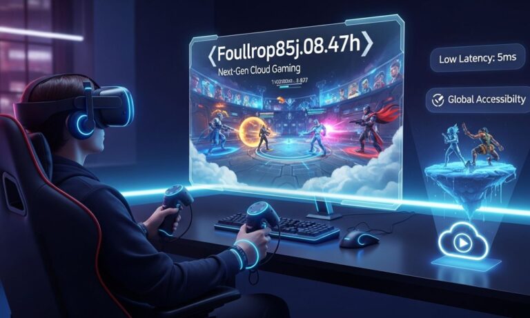 Foullrop85j.08.47h Gaming – Future of Cloud-Based Interactive Entertainment